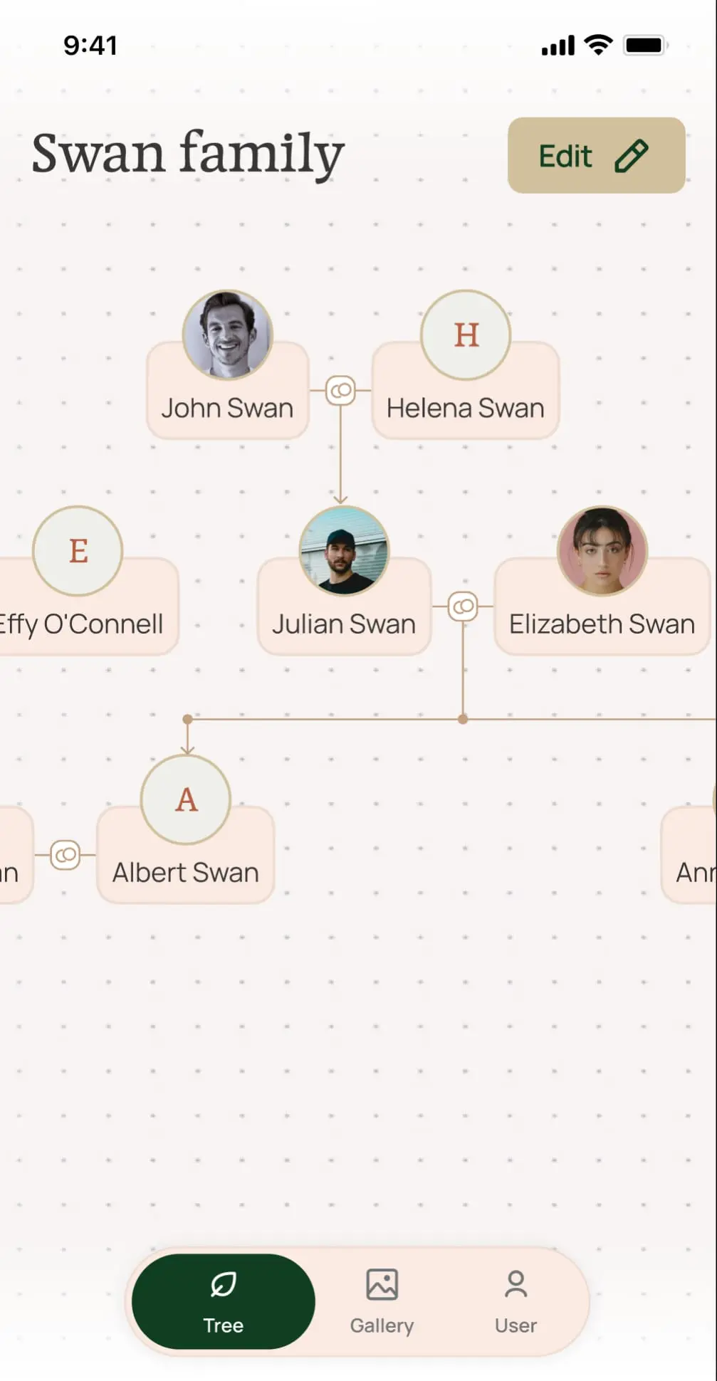 Rooted Memories app screenshot 1